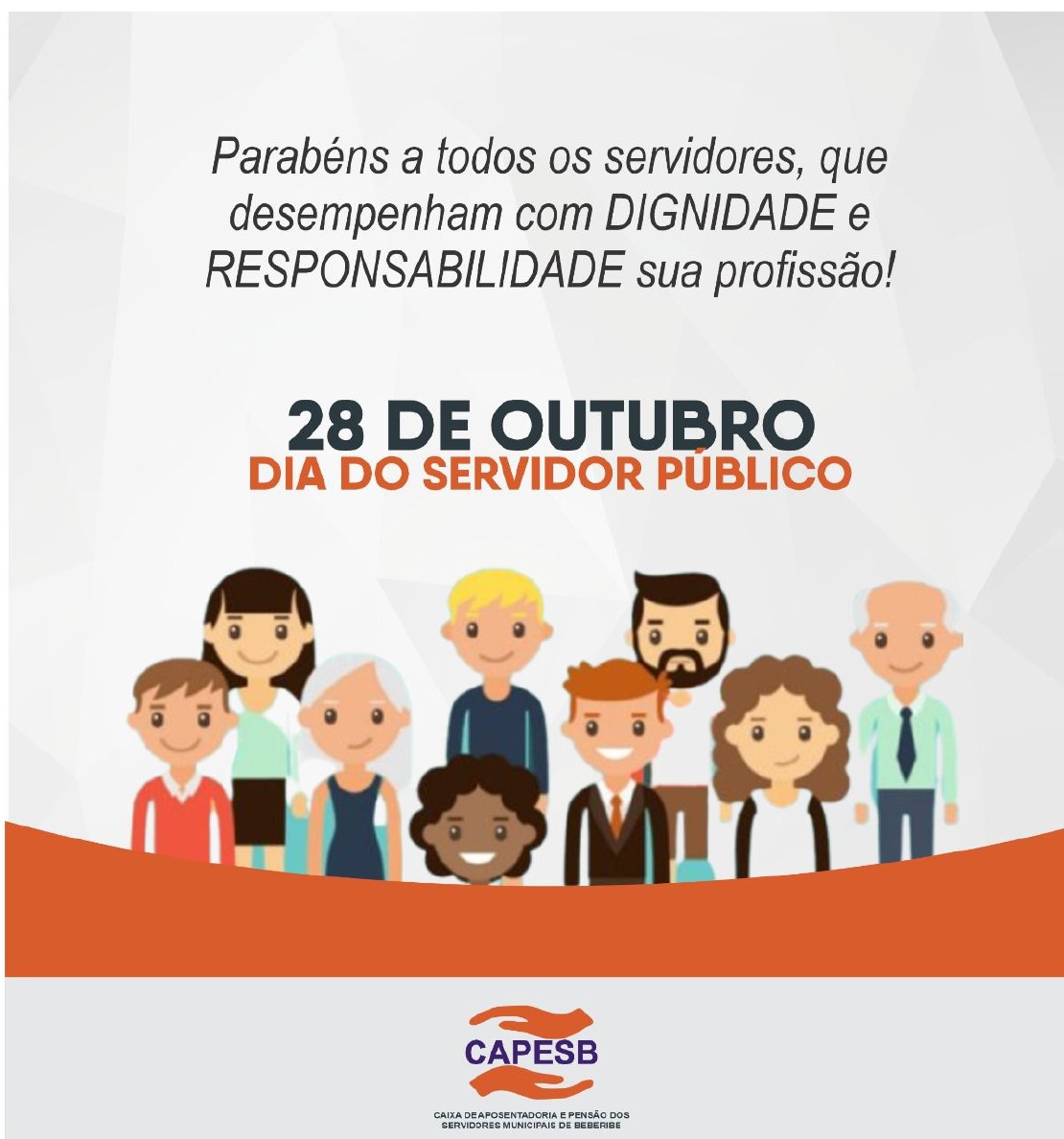 Feliz Dia do Servidor Publico!