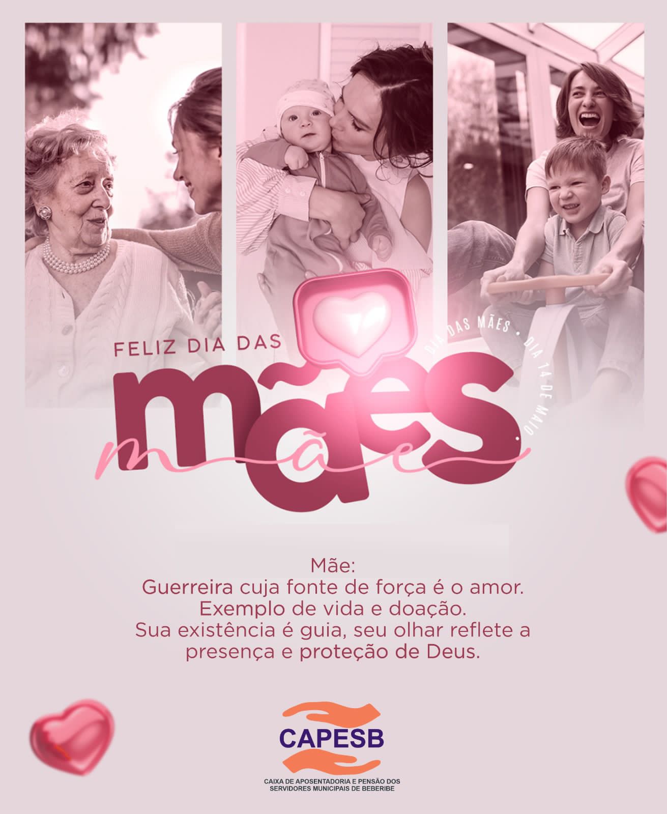 CAPESB deseja um Feliz dia das Mães