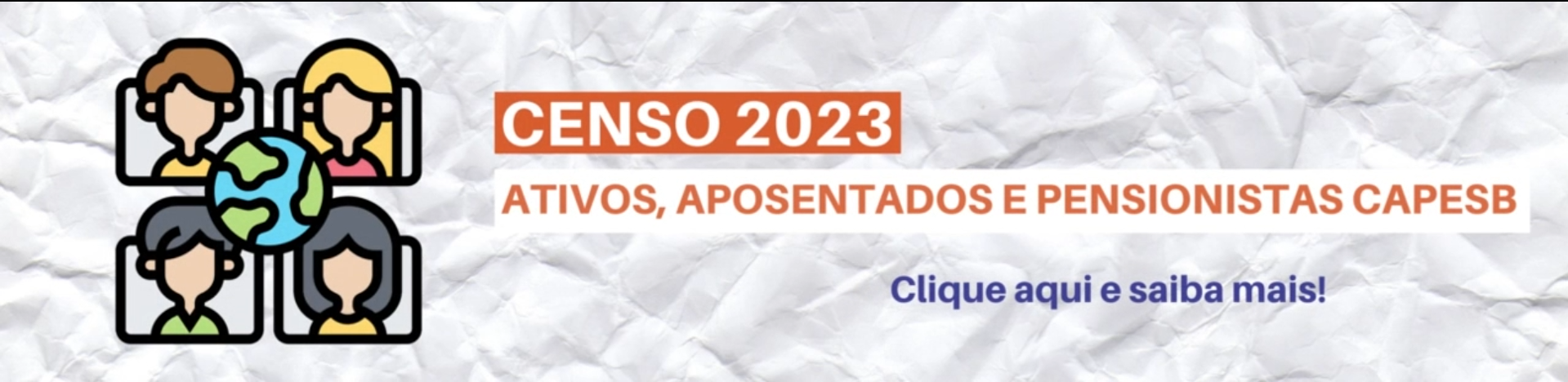 Recadastramento do CENSO 2023